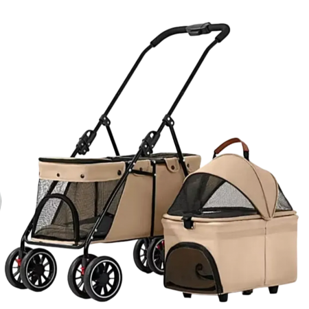 Rubeku Pet Stroller 105 Brown