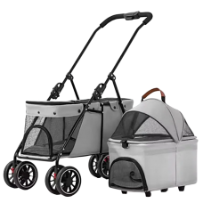 Rubeku Pet Stroller 105 Grey Rubeku Pet Stroller 105 Grey