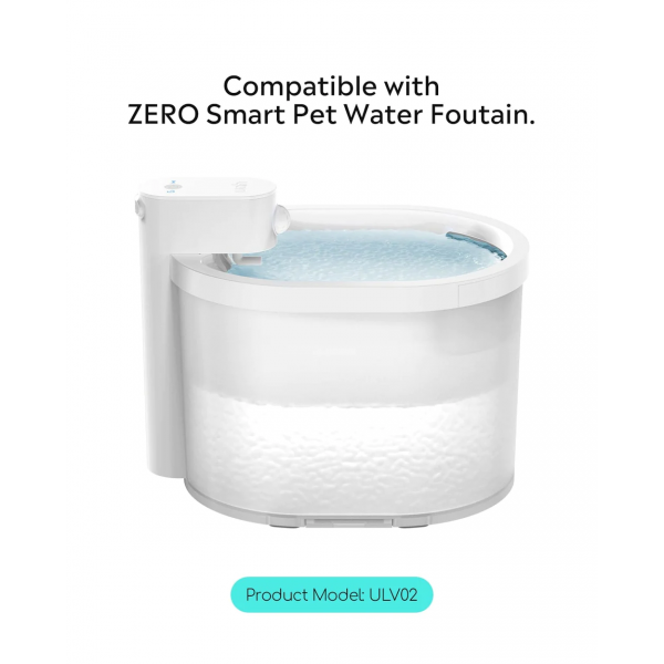 Uahpet Zero Wireless Water Fountain Filter (6pcs/pack)