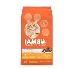IAMS Cat Food Proactive Health Healthy Adult With Chicken 15kg