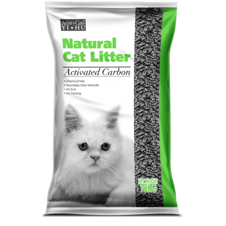 Aristo Cats Litter Natural Cat Activated Carbon 10kg (2 Packs)