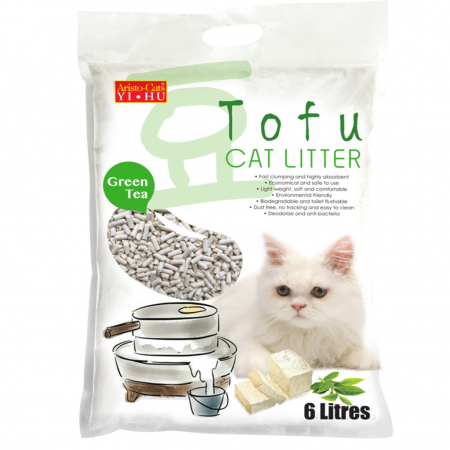 Aristo Cats Litter Tofu Green Tea 6L