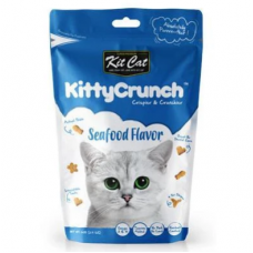 Kit Cat Kitty Crunch Seafood Flavour 60g (4 Packs)