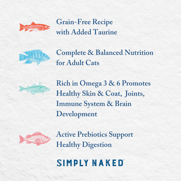 Simply Naked Cat Dry Food Wild Alaskan Salmon Dinner 5kg