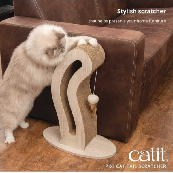 Catit Cat Scratcher Pixi Cat Tail