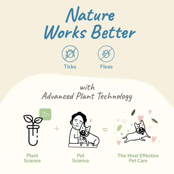 Kin & Kind Pet Shampoo Flea+Tick Lemongrass 354ml