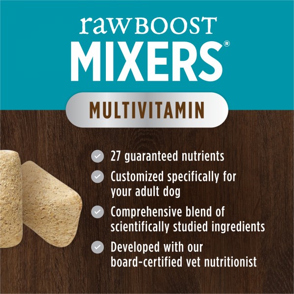 Instinct Dog Food Raw Boost Mixers Freeze Dried Multivitamin For Adult Breed 5.5oz