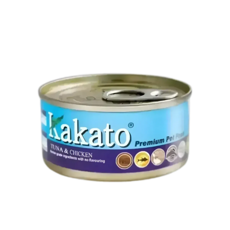 Kakato Pet Food Premium Tuna & Chicken 70g
