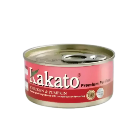 Kakato Pet Food Premium Chicken & Pumpkin 70g