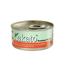 Kakato Pet Food Premium Chic w/Fish Maw & Goji 70g x12