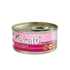 Kakato Pet Food Premium Tuna & Prawn 70g 