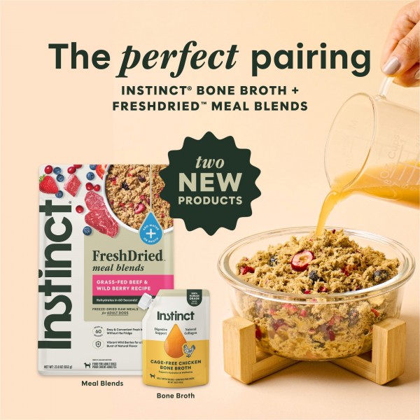 Instinct Dog Bone Broth Cage-Free Chicken 16oz