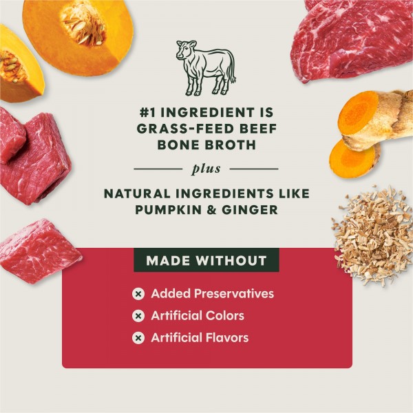Instinct Dog Bone Broth Grass-Fed Beef 16oz