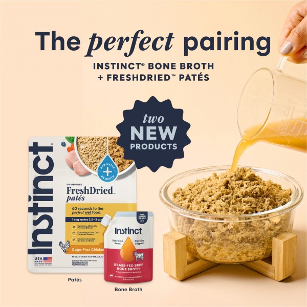 Instinct Cat Bone Broth Grass-Fed Beef 16oz
