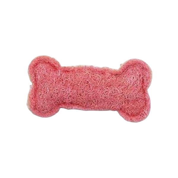 Doggyman Toy Dental Loofah Bone Small