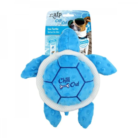 AFP Dog Toy Chill Out Sea Turtle Plush