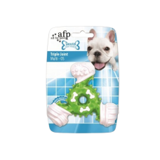 AFP Dog Toy Dental Chew Triple Joint Green