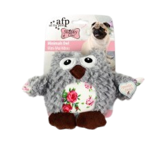 AFP Dog Toy Shabby Chic Minimal Owl