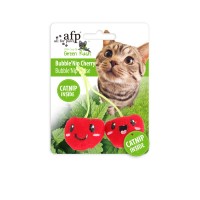 AFP Cat Toy Green Rush Bubble 'Nip Cherry with Catnip