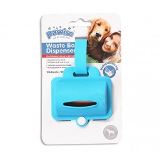 Pawise Silicone Poop Bag Dispenser (10 sheet) Blue