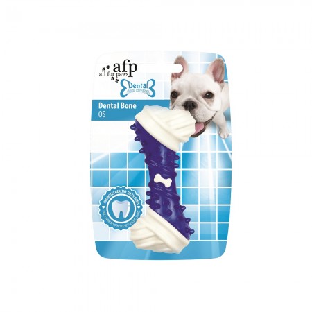 AFP Dental Chew Dental Bone Dog Toys Blue