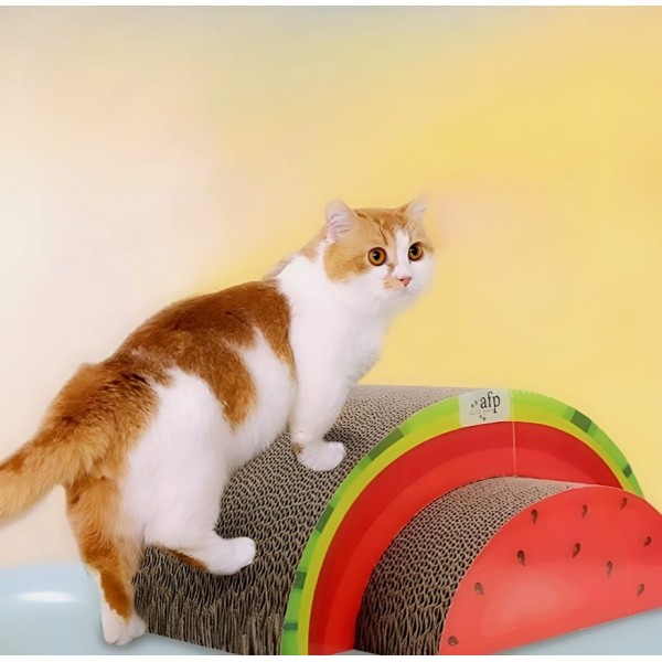 AFP Cat Scratcher Green Rush Watermelon