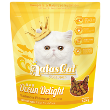 Aatas Cat  Ocean Delight Salmon Dry Cat Food 1.2kg