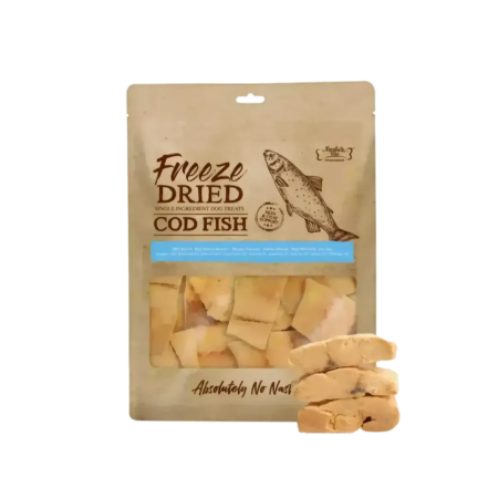 Absolute Bites Dog Treats Freeze-Dried Cod Fish 30g