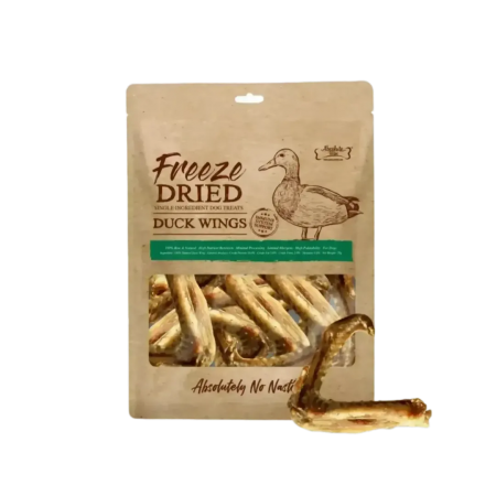 Absolute Bites Dog Treats Freeze-Dried Duck Wings 70g