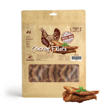 Absolute Bites Freeze Dried Chicken Fillet 200g
