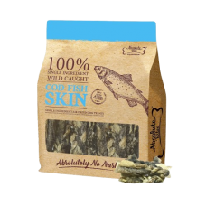 Absolute Bites Dog Treats Chew Air Dried Cod Fish Skin 250g Absolute Bites Dog Treats Chew Air Dried Cod Fish Skin 250g