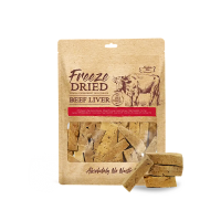 Absolute Bites Dog Treats Freeze-Dried Beef Liver 70g Absolute Bites Dog Treats Freeze-Dried Beef Liver 70g