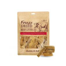 Absolute Bites Dog Treats Freeze-Dried Beef Liver 70g