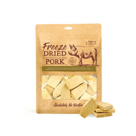 Absolute Bites Dog Treats Freeze-Dried Pork 45g
