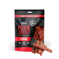Absolute Holistic Dog Treat Jerky Pork Steak 100g x3 Absolute Holistic Dog Treat Jerky Pork Steak 100g x3