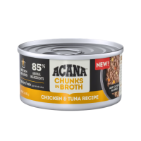 Acana Cat Canned Food Chunks In Broth Chic & Tuna 85g Acana Cat Canned Food Chunks In Broth Chic & Tuna 85g