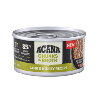 Acana Cat Canned Food Chunks In Broth Lamb & Kidney 85g (12 cans)