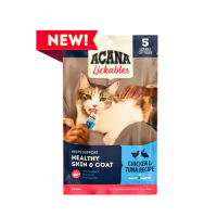 Acana Cat Treats Lickables Puree Chic Tuna 14gx5