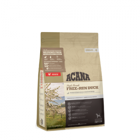 Acana Dog Dry Food Singles Free-Run Duck Recipe 2kg