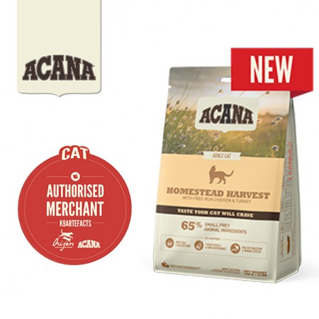 Acana Cat Dry Food Homestead Harvest 4.5kg
