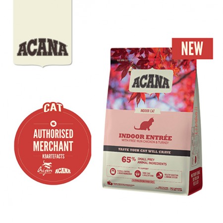 Acana Cat Dry Food Indoor Entree 4.5kg