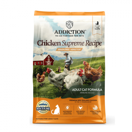 Addiction Cat Food Chicken Supreme Adult Recipe 10lbs