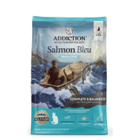 Addiction Cat Food Grain Free Salmon Bleu for Skin & Coat 10lbs