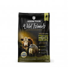 Addiction Cat Food Wild Islands Highland Meats Lamb & Beef High Protein Recipe 4lbs