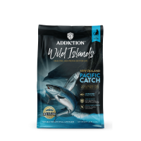 Addiction Cat Food Wild Islands Pacific Catch Salmon, Mackerel & Hoki High Protein Recipe 4lbs