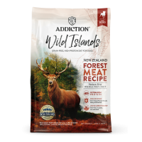 Addiction Dog Food Wild Islands Forest Meat Venison 20lbs