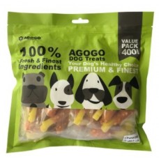 Agogo Dog Treat Cheese Drumstick 400g