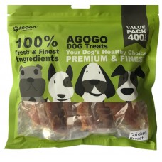 Agogo Dog Treat Chicken Breast 400g
