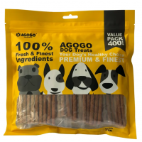 Agogo Dog Treat Salmon Sticks 400g