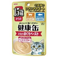 Aixia Kenko Pouch Paste Tuna for 15yrs Old 40g x 12